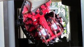 Tornado offride HD POV Särkänniemi Amusement Park Sarkanniemi [upl. by Pembroke]