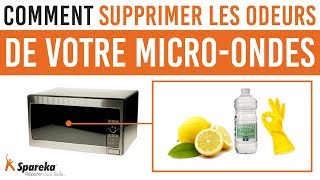 2 ASTUCES SIMPLES POUR SUPPRIMER LES MAUVAISES ODEURS DU MICRO ONDE [upl. by Yve]