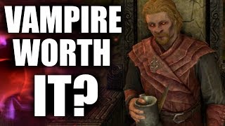 Skyrim  Is Being a Vampire Worth It [upl. by Shermy721]