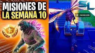 Como COMPLETAR TODAS las MISIONES DE LA SEMANA 10 CAPITULO 6 TEMPORADA 1 FORTNITE [upl. by Niliac]