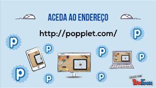 Popplet  Tutorial em português [upl. by Ielarol420]