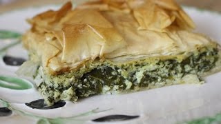 How to make THE BEST Greek Spinach Pie  SPANAKOPITA [upl. by Coleman386]