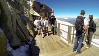 Daytrip to the quotAguille du Midi  Chamonix Mont Blanc HD movie [upl. by Fraase]