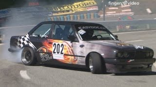 BMW Drift special at Swiss Hillclimb 2012 M3 E30 325 325 Touring Marc Fleury only Sideway [upl. by Hurwitz276]