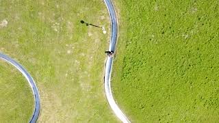 Luge dété à La Clusaz [upl. by Bail]