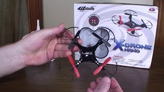 Flytecs  XDrone Nano  Review and Flight [upl. by Nyltac]