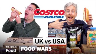 US vs UK Costco  Food Wars  Insider Food [upl. by Eirehc252]