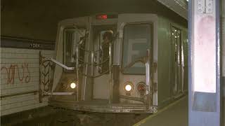 The R40 Slant NYC Subway Car Slideshow [upl. by Tinaret]