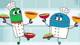 StoryBots  Lunch Time Songs For Kids  Songs to Learn for Children  Netflix Jr [upl. by Lilith]