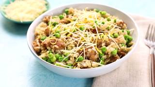 Sausage and Pea Risotto with Lemon and Parmesan [upl. by Daphene7]