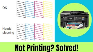 How to Clean Clogged Printhead Nozzles for Epson Printers SOLUTION [upl. by Sandell]