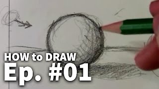 Learn To Draw 01  Sketching Basics  Materials [upl. by Ruthe]