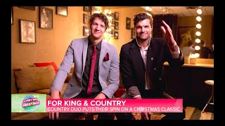 for KING  COUNTRY  Little Drummer Boy LIVE on Good Morning America [upl. by Billmyre512]