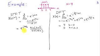 The Discrete Fourier Transform Sampling the DTFT [upl. by True]