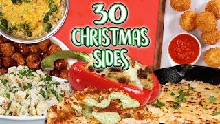 30 Easy Christmas Side Dishes  Holiday Recipe Compilation  Well Done [upl. by Clo]