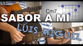 Sabor A Mi Luis Miguel Tutorial Cover  Acordes Mauro Martinez [upl. by Elsworth]