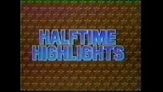 19831107 MNF Halftime Highlights [upl. by Hareenum761]