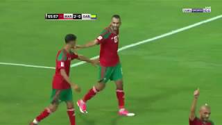 Maroc vs Gabon 3 0 Resume match Qualifications CDM 2018 [upl. by Bixby]