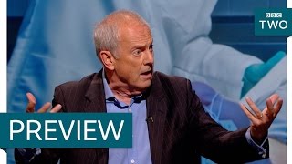 Gyles Brandreth on stair lifts  QI Series N Episode 5 Preview  BBC [upl. by Aziul]