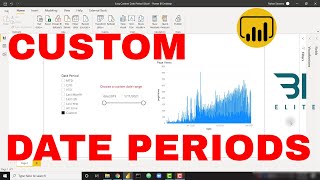 Custom Date Period Selections in Power BI [upl. by Regina460]