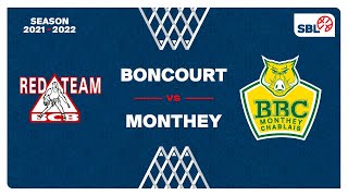 SB League  Day 26 BONCOURT vs MONTHEY [upl. by Welby]