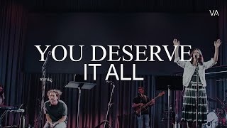 You Deserve it All  Youre Worthy of My Praise  Jeremy Riddle  Worship Moments [upl. by Edsel]