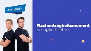 Flächenträgheitsmoment mit Tabellenverfahren Technische Mechanik StudyHelp [upl. by Ahseena]