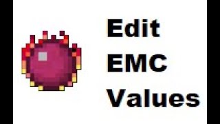 Minecraft ProjectE  Edit EMC Values  1122  1152 [upl. by Aryk]