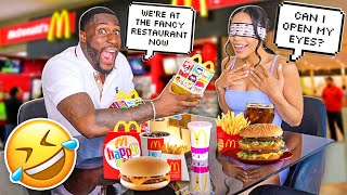 Making my Girlfriend DRESS UP for a DATE then taking her to MCDONALDS HILARIOUS PRANK [upl. by Anissa558]