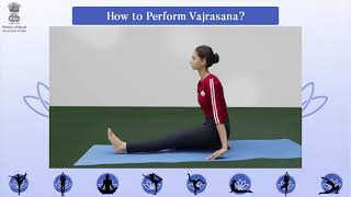 How to Perform Vajrasana [upl. by Lana]