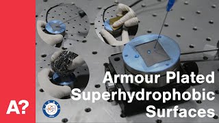 Damage resistant superhydrophobic surfaces [upl. by Swiercz669]