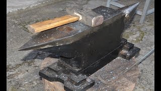 Making a 100kg  220lbs Blacksmiths Anvil from Scratch [upl. by Espy]