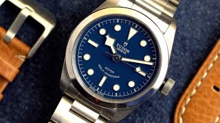 Tudor Black Bay 36 Review  A Great Everyday Piece Blue Dial [upl. by Brigg]