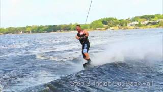 Wakeboarding Tip Low Impact HS Back Roll Progression [upl. by Ardnuaek]