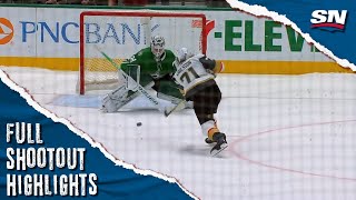 Vegas Golden Knights at Dallas Stars  FULL Shootout Highlights [upl. by Torrence]