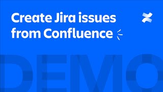 How to create Jira issues from Confluence  Atlassian [upl. by Rehsa]