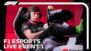 LIVE F1 Esports Pro Series 2019 Event 1 [upl. by Derag]