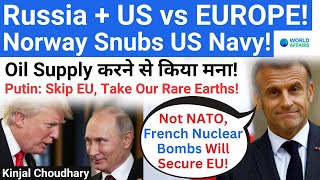 Indias World In Making USRussia Alliance EUs NATO Exit Norway Oil Mineral Deal World Affairs [upl. by Tadeo]