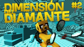 DIAMANTES INFINITOS EN MINECRAFT 💵 DIMENSIÓN DIAMANTE MINECRAFT [upl. by Anna-Diane472]