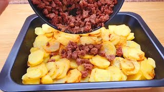 Einfaches und schnelles Rezept Kartoffeln mit Hackfleisch [upl. by Durand]