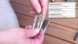 Metalworking Taps  Basics of Taps and Tapping Part 1 [upl. by Enortna799]