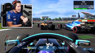 F1 2021 Gameplay  My First Race [upl. by Anneirb174]