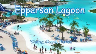 Epperson Lagoon  Tropical Beach Recreation Area  Wesley Chapel [upl. by Moneta]