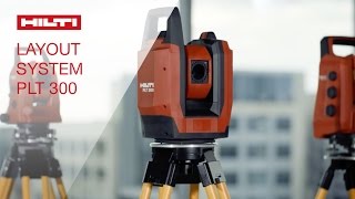 INTRODUCING the Hilti positioning layout system PLT 300 [upl. by Edobalo]