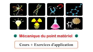 mécanique du point matériel cinématique partie 1 شرح بسيط و سهل [upl. by Bowrah]