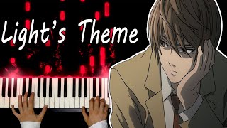 Lights Theme  Death Note OST Piano Cover [upl. by Swarts]