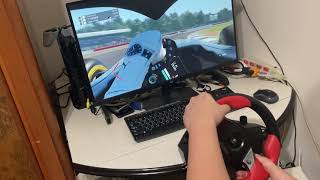 Logitech WingMan Formula Force GP force feedback wheel review in 2021 [upl. by Drofnil773]