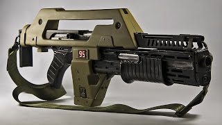 Iconic Armoury M41A Pulse Rifle History  Aliens [upl. by Ahseka]