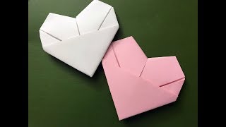 Easy Origami Heart single [upl. by Way]