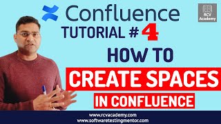 Confluence Tutorial 4  How to Create Spaces in Confluence [upl. by Bette253]